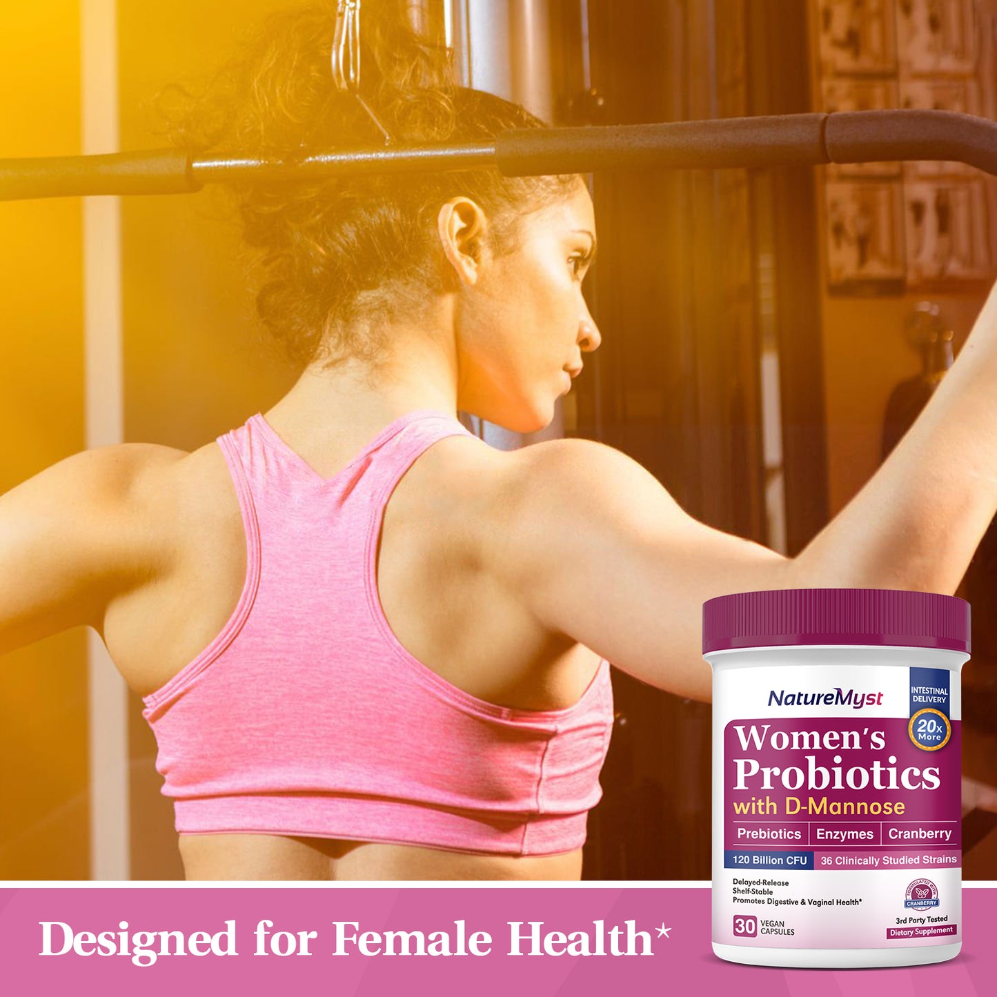 Women's Probiotics + D-Mannose